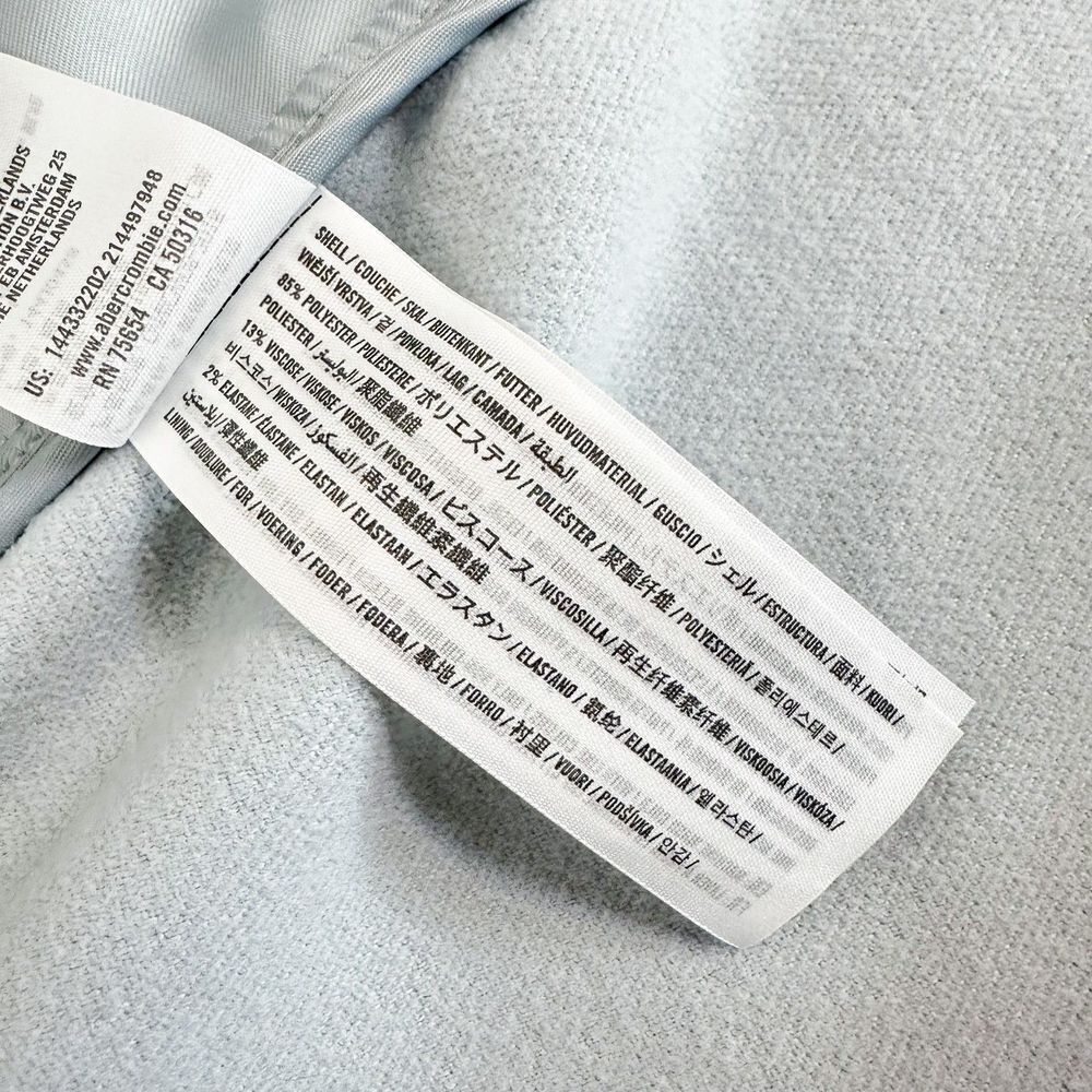 Abercrombie & Fitch Light Gray Shacket - Picture 8 of 10